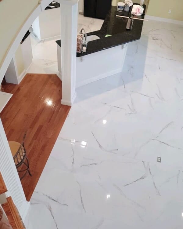 Polished Porcelain Tiles from Crabtree’s Carpet and Flooring
